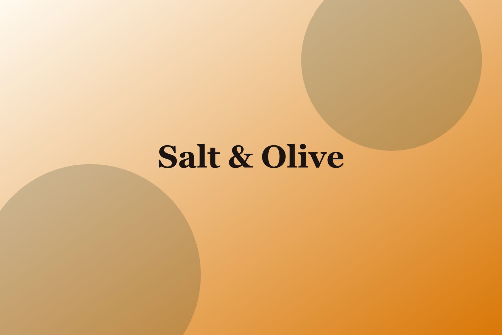 Salt & Olive dining room at golden hour